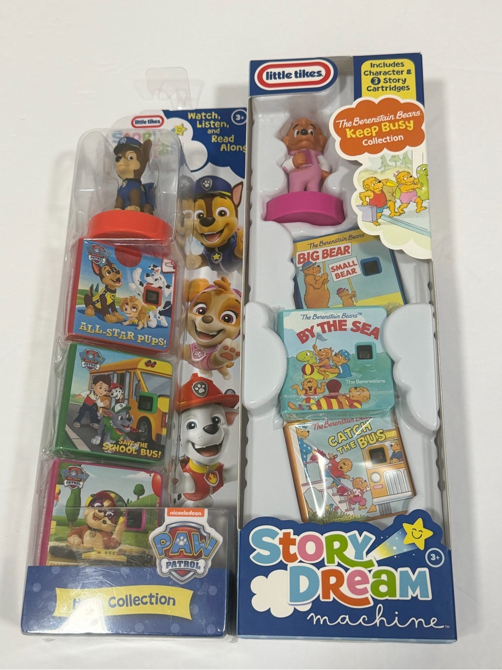 Little Tikes Story Dream Machine  Lot of 2 Books + Characters NIB